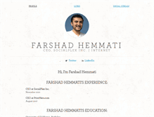 Tablet Screenshot of farshad.hemmati.com